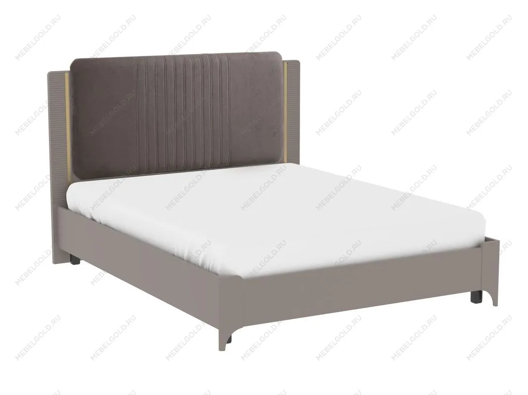 Кровать 1600 NEW (Велюр) с подъемным механизмом, Сиде (1692*2082*1200) Мокко, | изображение 1