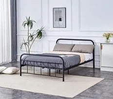 Кровать Halmar LINDA (черный) 140/200