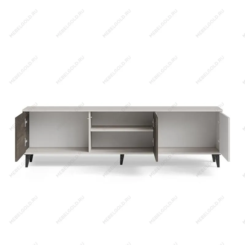 Тумба под телевизор Halmar RANDOM 2 RTV-2 180 (кашемир/орех/черный) | изображение 6