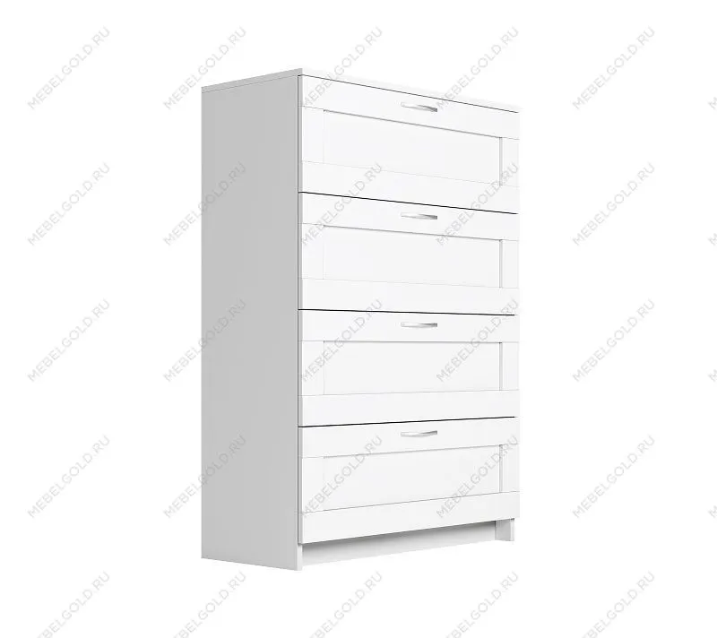 БРИМНЭС / СИРИУС комод ИКЕА / IKEA 4 ящика белый | изображение 2