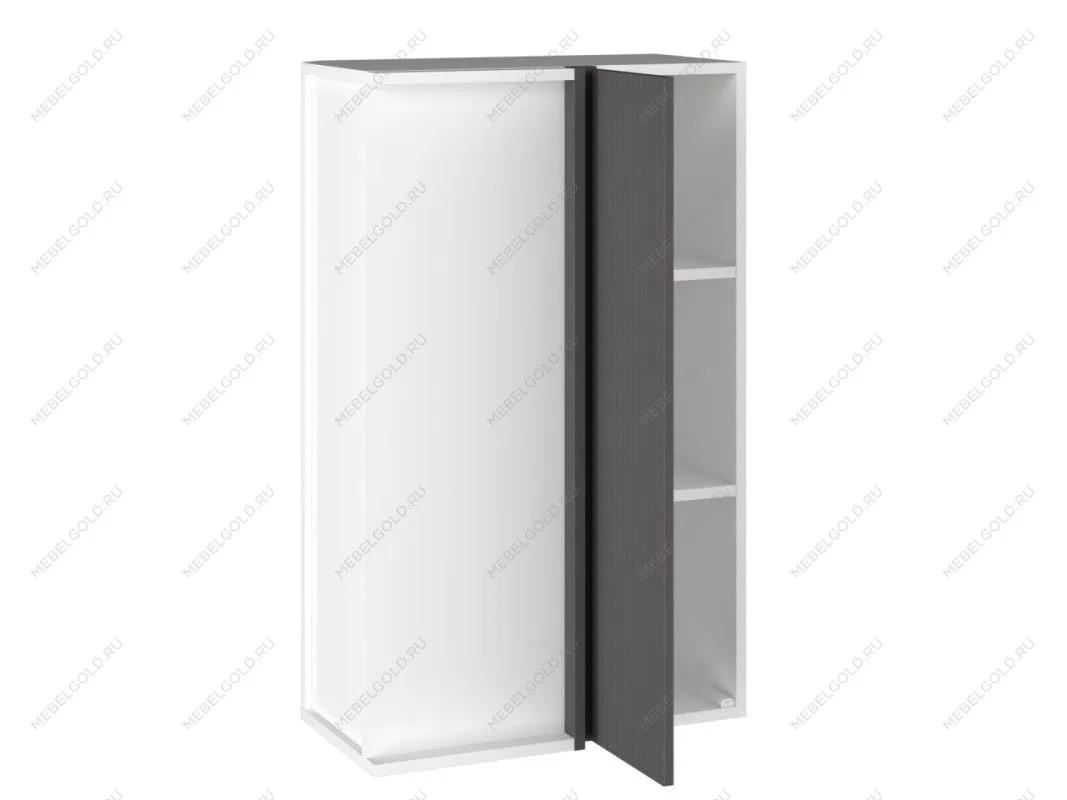 Шкаф 960 ШВП-60 правый, Виста (600*350*960) Экокожа Серый, 26719 | изображение 1