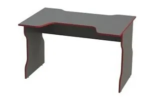 ВАРДИГ стол компьютерный ИКЕА / IKEA K1 120x82, антрацит/красный