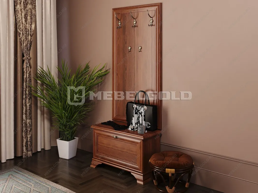 Тумба для обуви Кентаки SFK1B каштан | изображение 2