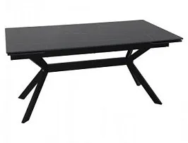 Стол обеденный Signal IMPERIA 160 (черный/черный)