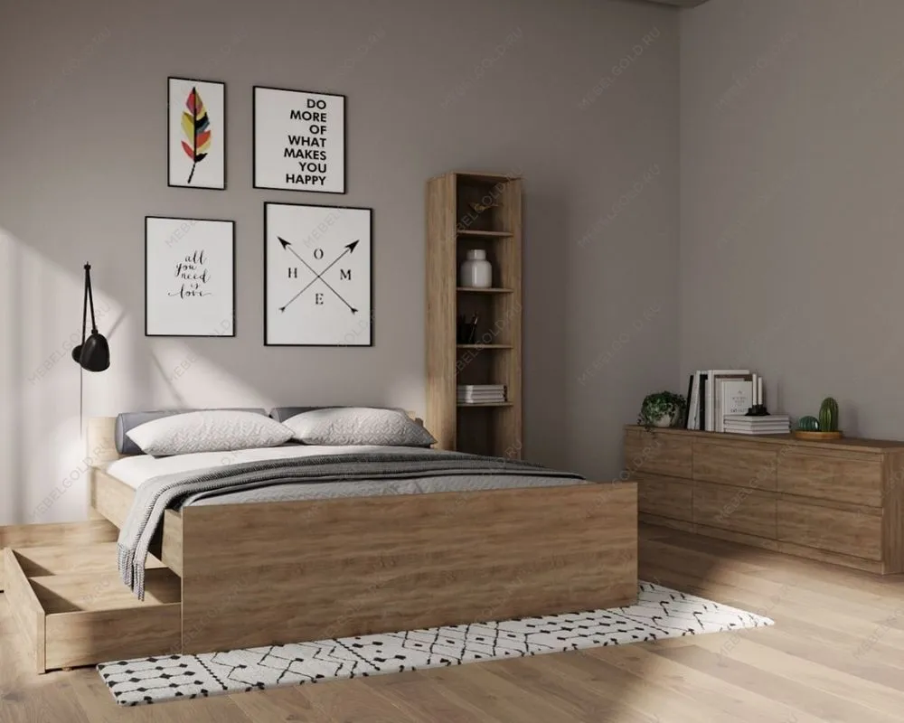 БРИМНЭС / СИРИУС Стеллаж ИКЕА / IKEA 39х190 сонома | изображение 4