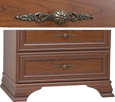 Комод Кентаки KOM4S каштан - Выставка Лобня