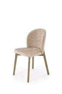 Стул кухонный Halmar BASSO (бежевый/орех светлый)