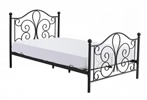 Кровать HALMAR PANAMA (черный) 120/200