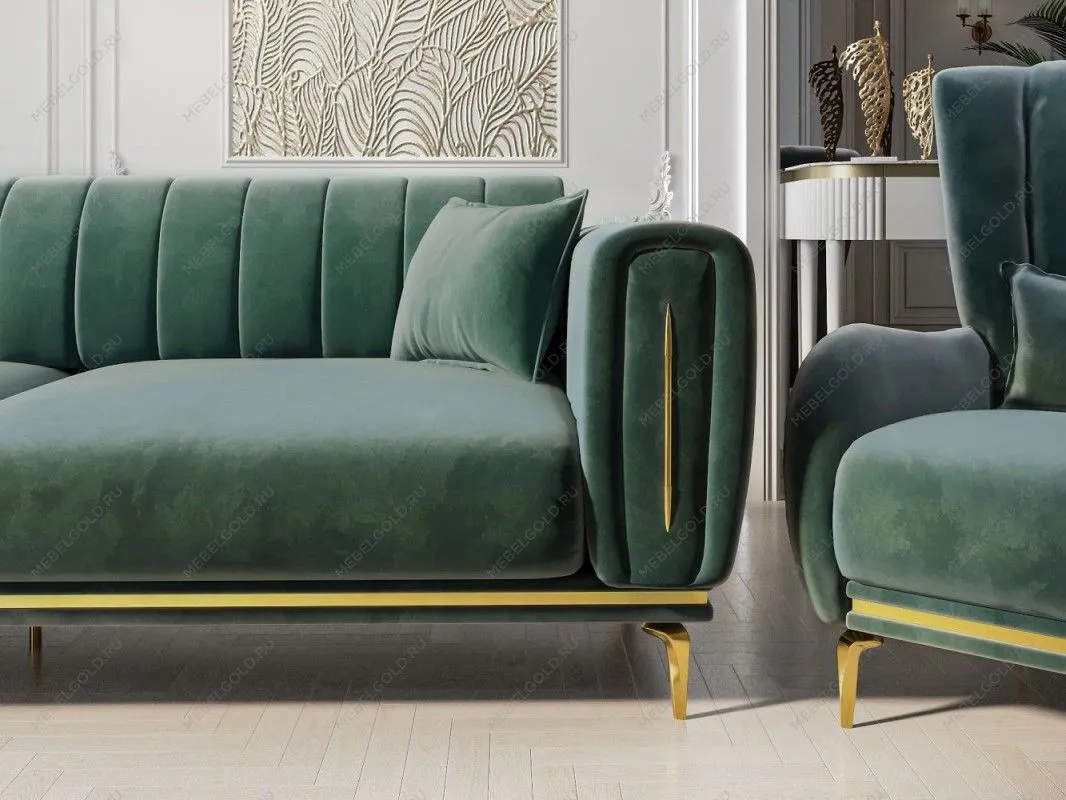 Кресло Замира оливковый | изображение 3