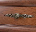 Шкаф с витриной Кентаки REG1W1S каштан - Выставка Балашиха | изображение 1