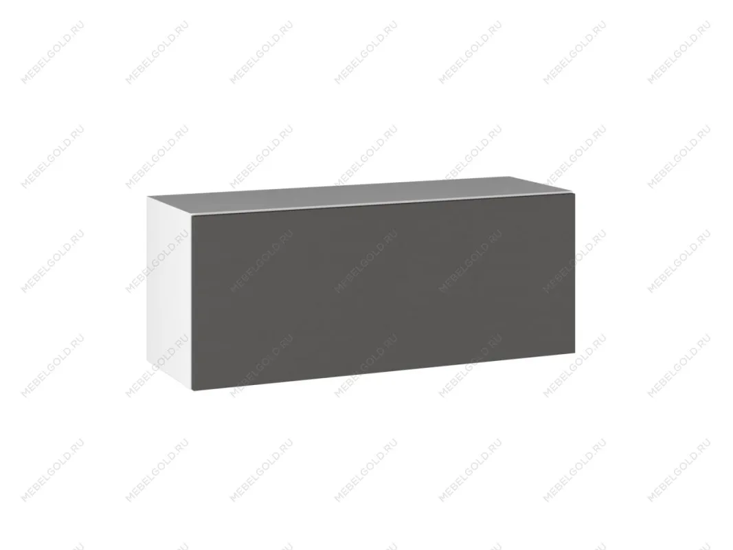 Шкаф АГ-90 (360), Виста (900*316*360) Экокожа Серый, 26635