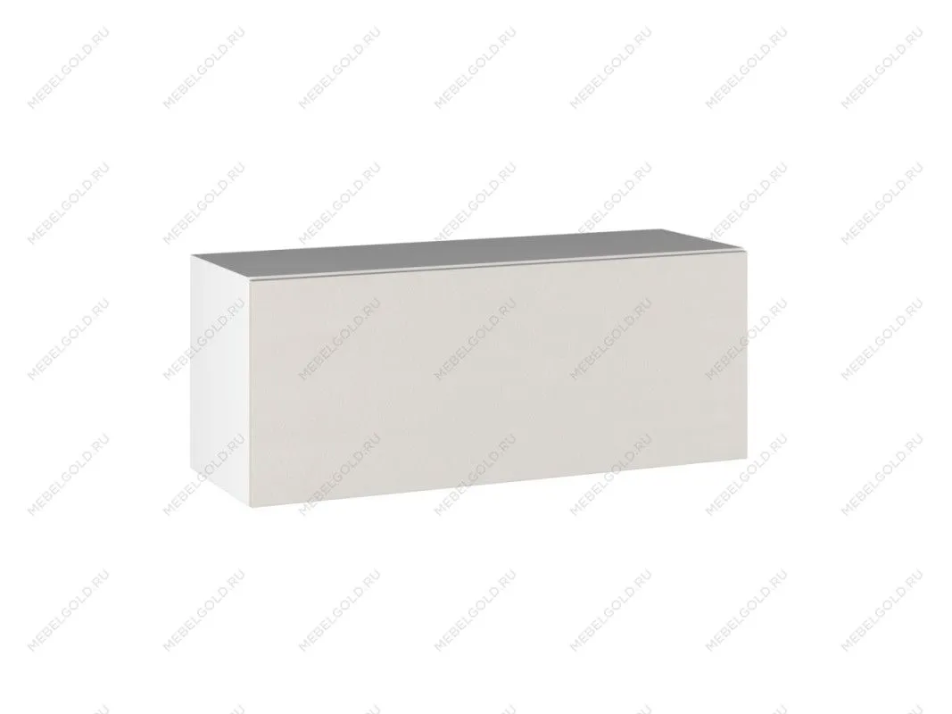 Шкаф АГ-90 (360), Виста (900*316*360) Экокожа Белый, 26235