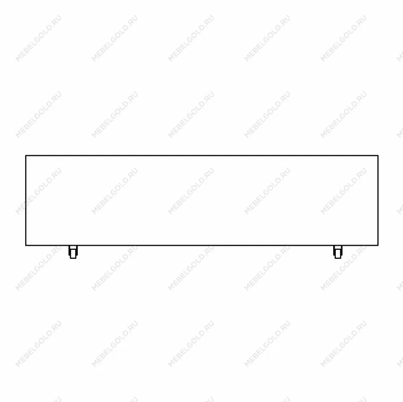 Ящик выкатной для кроватей СИРИУС, 60х60х20 см, черно-коричневый, дуб венге | изображение 6
