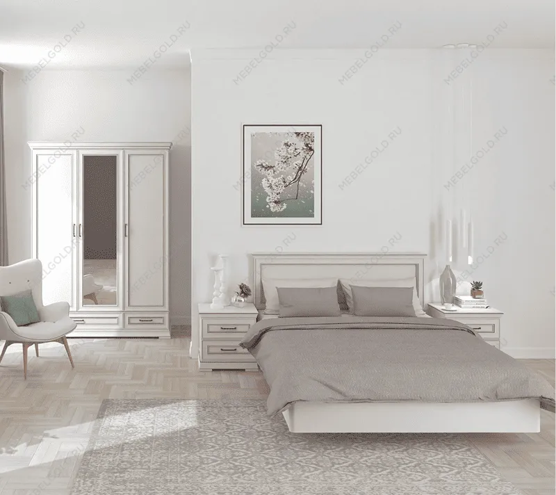 Кровать Флоренция LOZ160х200 персидский жемчуг | изображение 4