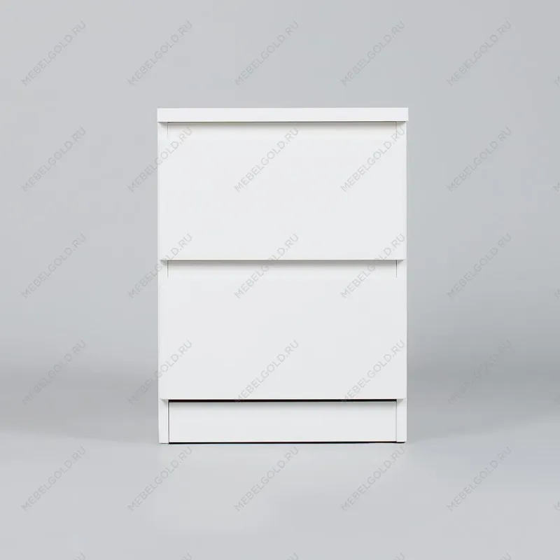 МАЛЬТА тумба ИКЕА / IKEA 2 ящика 40х54 белая | изображение 2