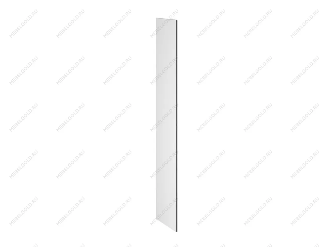 Бок замена шкафа-пенала 960 ПГ-45 правый, Виста (16*570*2306) Экокожа Серый, 26071