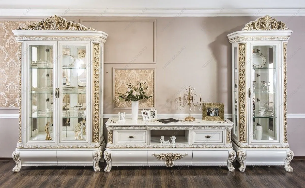 м. Марьина Роща - Витрина Алсу 2-ств белый глянец | изображение 2