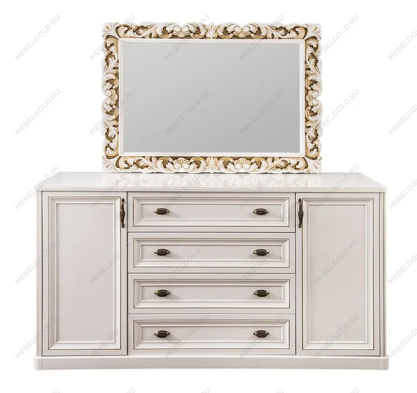 Комод Натали белый глянец (гостиная) | изображение 2