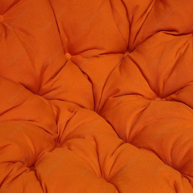 Кресло Papasan с подушкой Античный коричневый, ткань | изображение 3