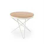 Стол журнальный Halmar LEILA (натуральный/белый) | изображение 4