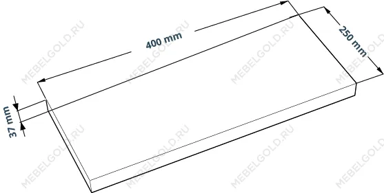 КАЛЛАКС / ФОРА Полка настенная ИКЕА / IKEA 1.4, тамбурат, цвет белый | изображение 2
