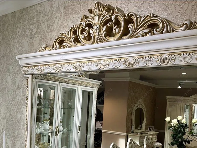 Зеркало Алсу белый глянец | изображение 1