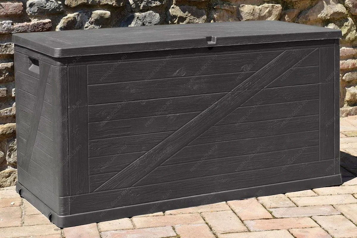 Сундук Toomax WoodLine, 420 л антрацит | изображение 2