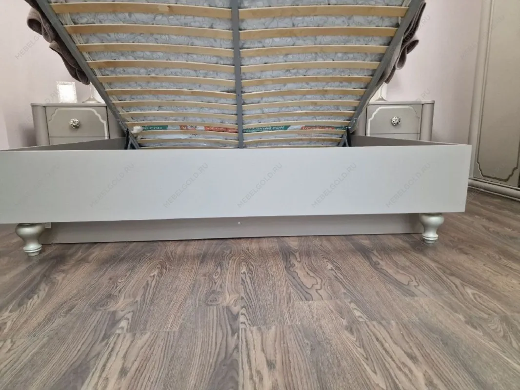 Ящик с подъемным механизмом Лали 160x200 см серый | изображение 6