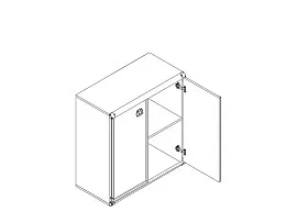 Тумба Индиана JKOM2D сосна каньон