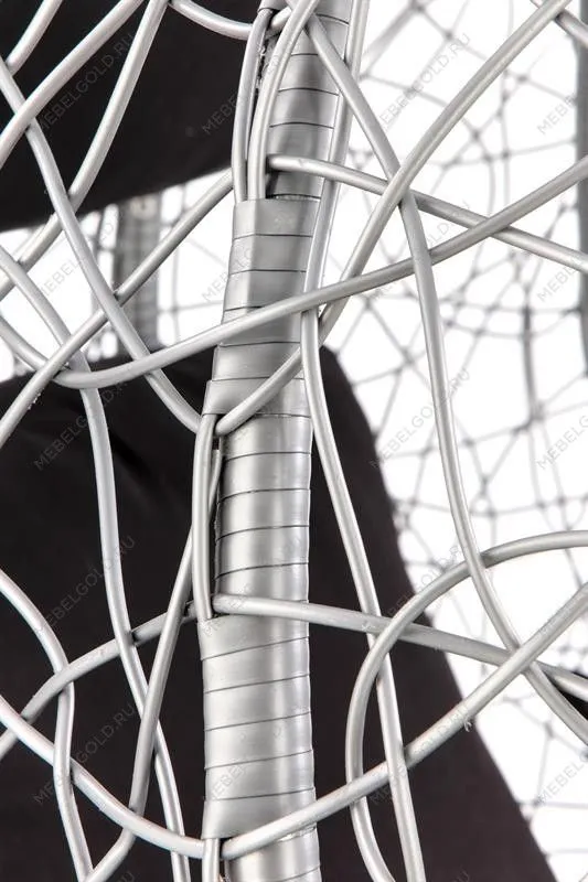 Кресло Halmar EGGY (серый/черный) | изображение 3