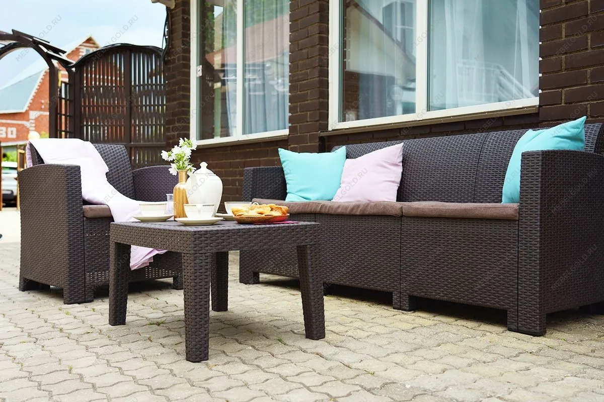 Комплект мебели Arizona Set Max, венге (на 5 персон) | изображение 1