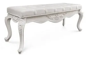 Банкетка Мишель белый матовый