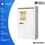 Шкаф с витриной Торино 1V2D P (правая) | изображение 1