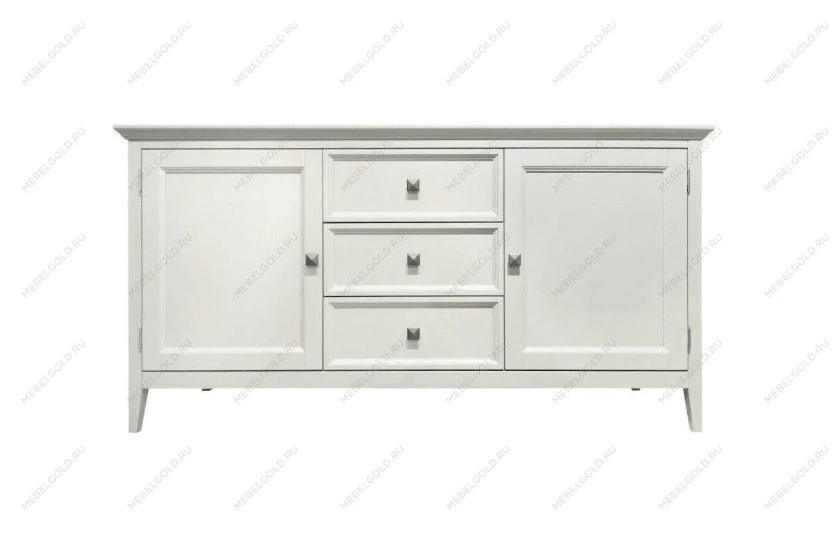 Комод 2 дверки 3 ящика Manhattan (Молочный)