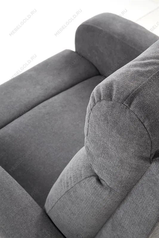 Кресло Halmar OSLO 1S раскладное (темно-серый) | изображение 6