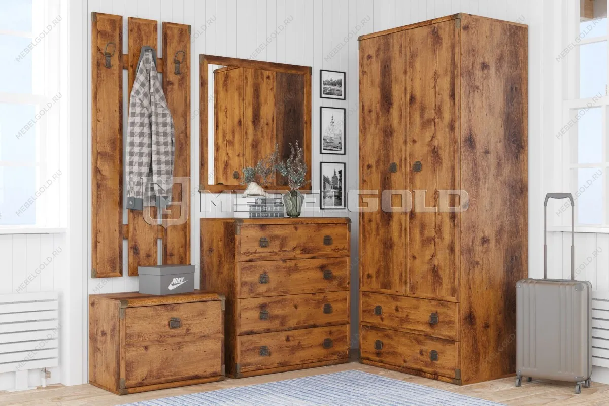 Комод Индиана JKOM4S/80 дуб саттер | изображение 4