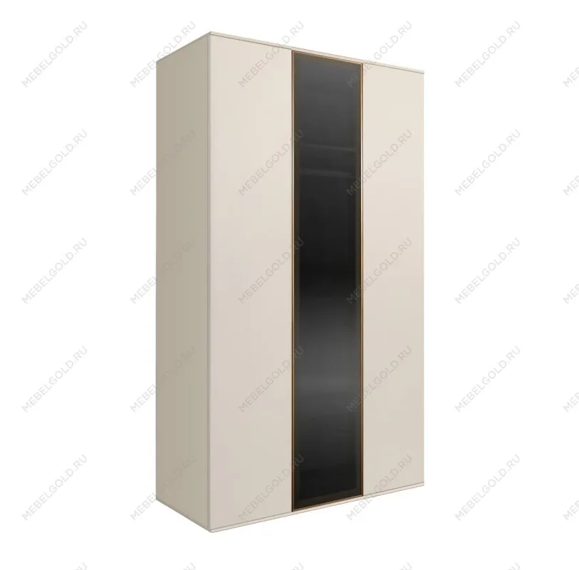 Шкаф 3-х дверный Bogemia Air (Слоновая кость/Золото) БМШ2/3(1)