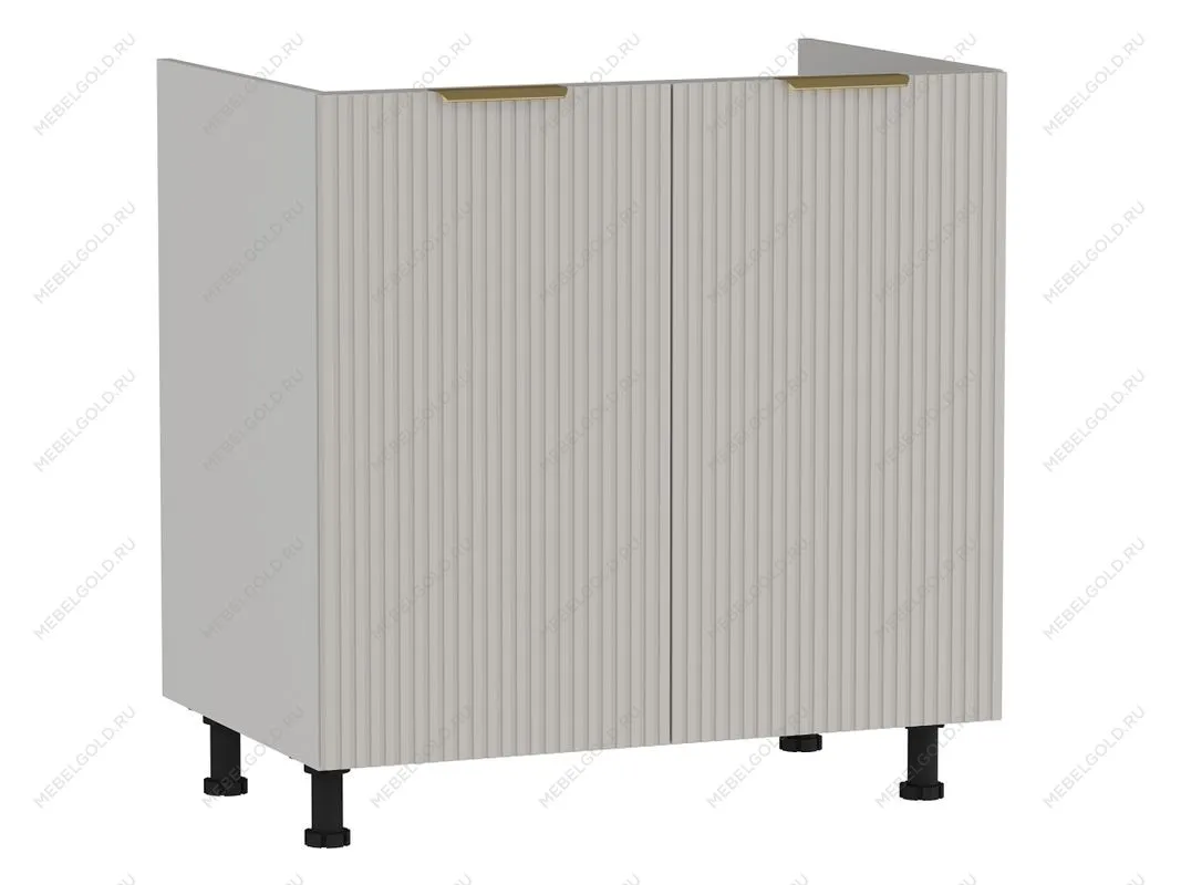 Стол под мойку СМ-80, Монза (800*520*820) Экокожа Бежевый, 23111