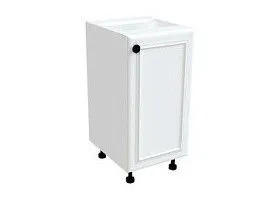 Стол С-40, Бьянка (400*470*820) Белый, 21106