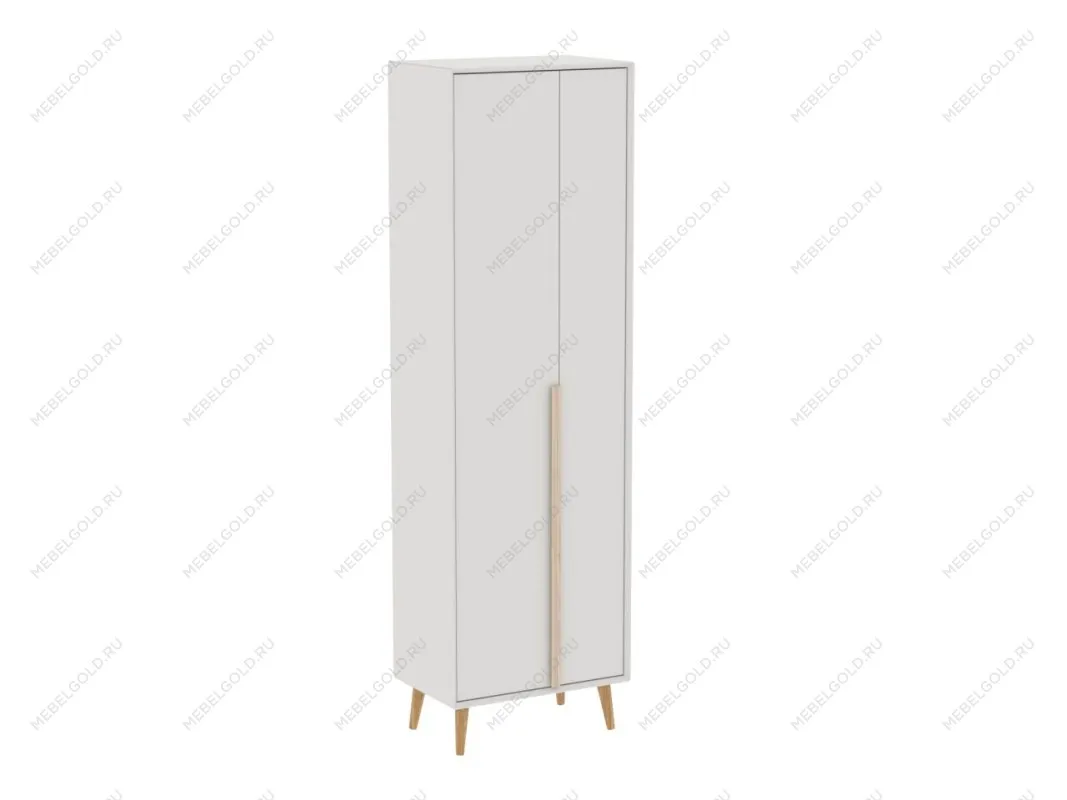 Шкаф для одежды, Аврора (600*387*2000) Дуб Мария/Кашемир, 32105