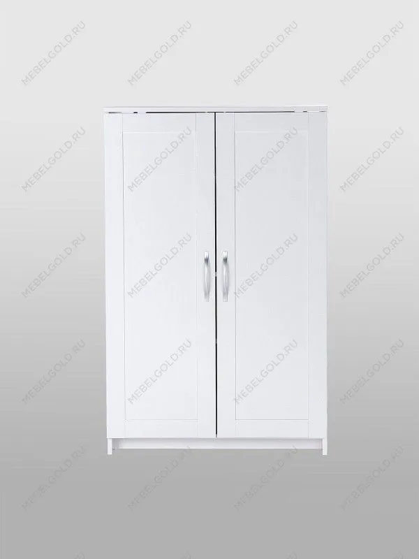 Тумба Сириус, 2 двери, 78х41х124 см, белая | изображение 4