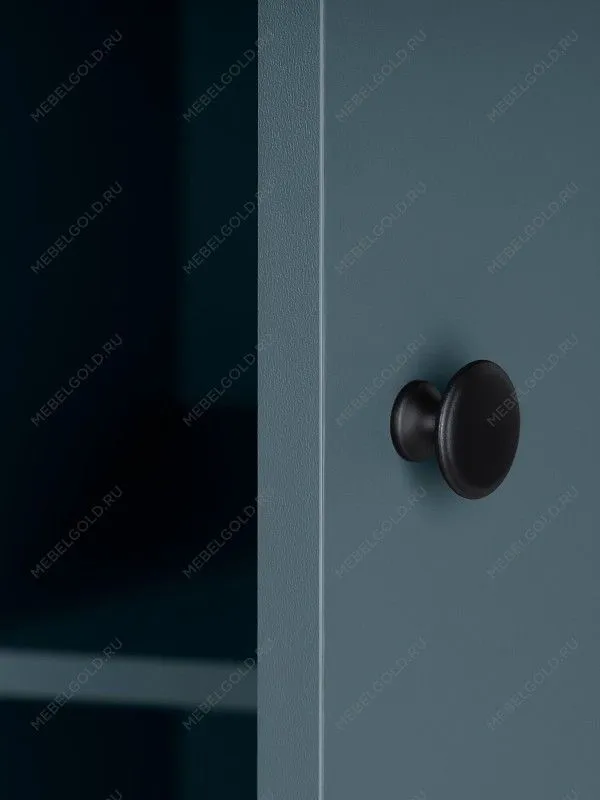 Шкаф распашной Сага, 3 двери, 132х64х215 см, темно-бирюзовый | изображение 5