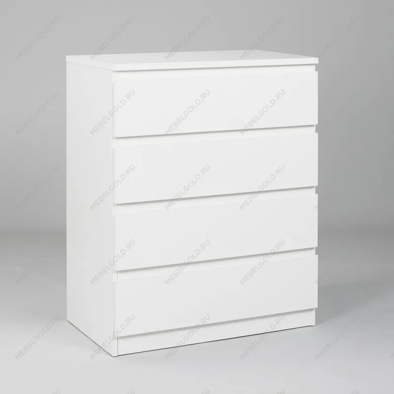 МАЛЬТА комод ИКЕА / IKEA 4 ящика 80х99 белый | изображение 1