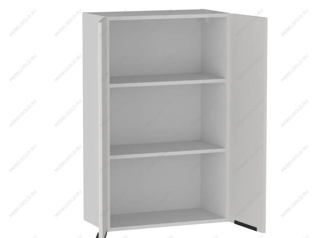 Шкаф 960 2-х дверный ШГ-60, Ватель (600*316*960) Экокожа Белый, 24362 | изображение 1