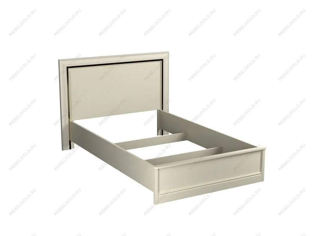 Кровать (каркас) 1200, Сиена (1490*2110*1100) Береза бежевая, 12324 | изображение 2