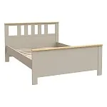 Кровать двуспальная Сага, 140х200 см, кашемир/ясень | изображение 1