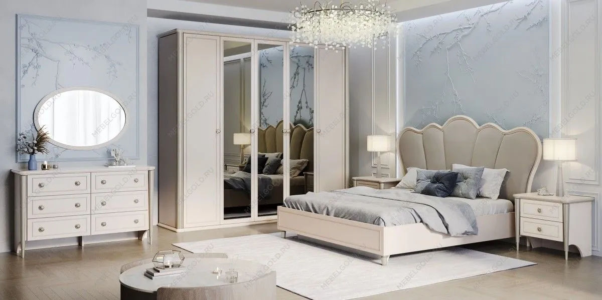 Спальня Диана 5-дверная бежевый | изображение 1