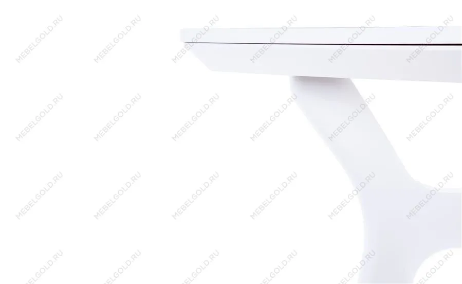 Стол Фиджи 1600(2100)х900, цвет белая эмаль | изображение 6