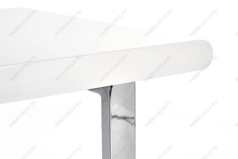 Стол компьютерный Halmar B-30 (белый/хром) | изображение 7