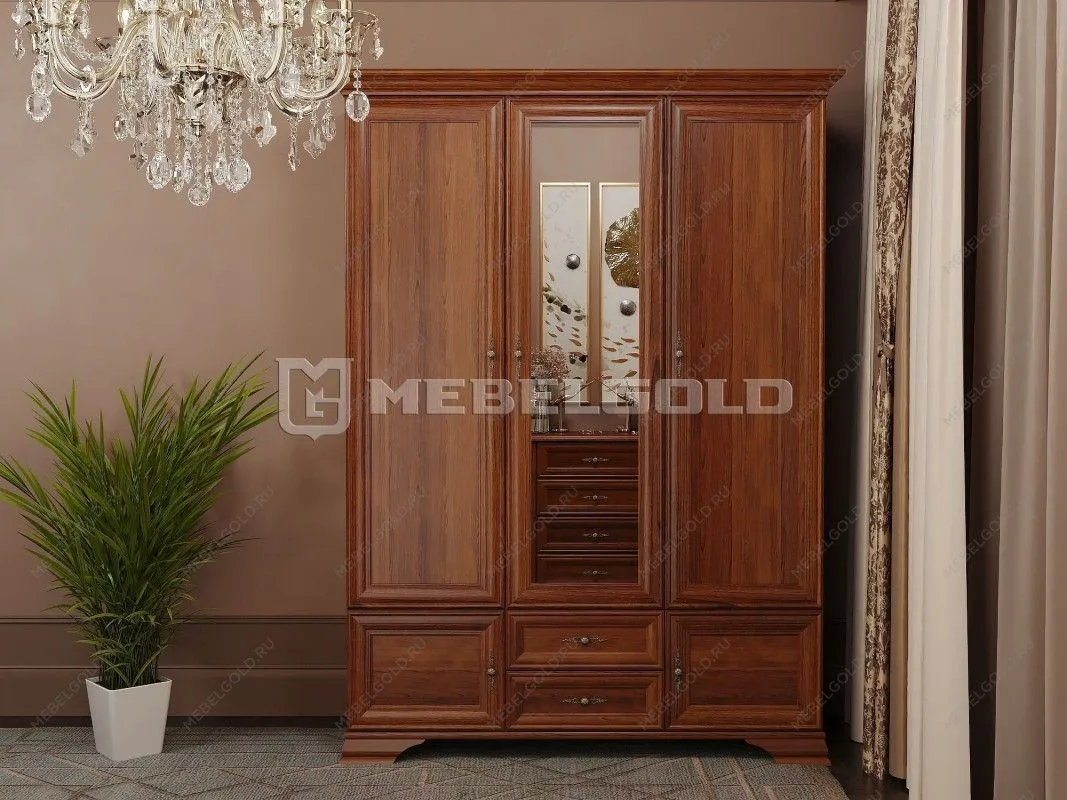 Шкаф Кентаки SZF5D2S каштан | изображение 1